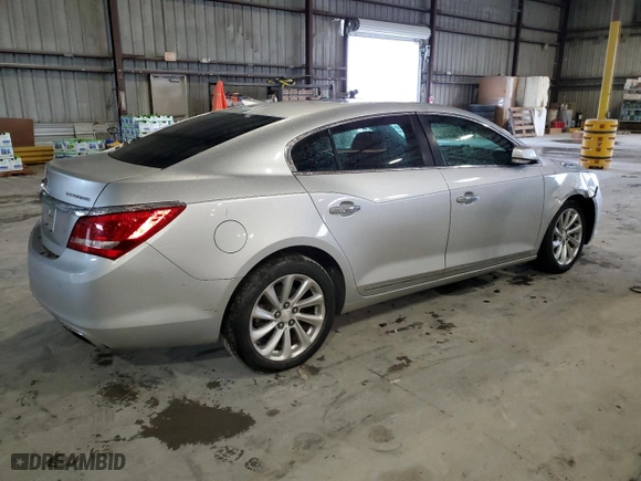 2016 Buick LaCrosse Leather with VIN 1G4GB5G39GF175811, listed as a Copart auction lot 45970125 with 0 mi miles and Salvage Title. Bid and sale history available at carsss.com. Image 3.
