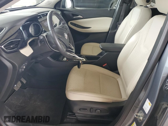 2020 Buick Encore GX Essence with VIN KL4MMFS28LB126309, listed as a Copart auction lot 55036685 with 51,537 mi miles and Salvage title. Bid and sale history available at DreamBid. Image 7.