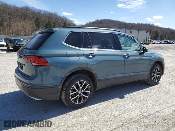 2019 Volkswagen Tiguan SE with VIN 3VV3B7AX5KM104500, listed as a Copart auction lot 50391475 with 222,608 mi miles and Salvage Title. Bid and sale history available at DreamBid. Image 3.