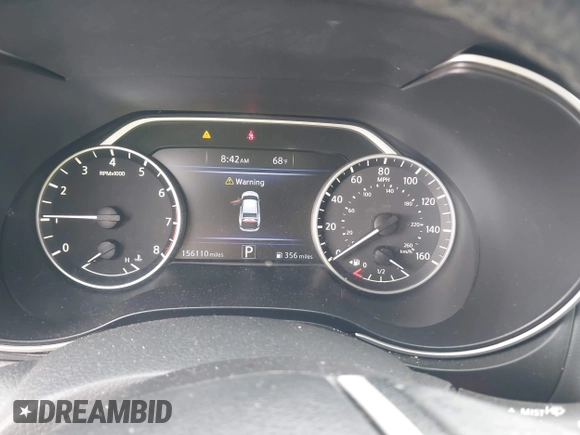 2017 Nissan Maxima SV with VIN 1N4AA6AP4HC382436, listed as a IAAI auction lot 41916548 with 156,110 mi miles and . Bid and sale history available at DreamBid. Image 7.