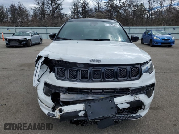 2023 Jeep Compass Limited with VIN 3C4NJDCN3PT552039, listed as a Copart auction lot 52554215 with 11,182 mi miles and Salvage Title. Bid and sale history available at DreamBid. Image 5.