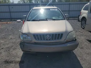 2001 Lexus RX 300 with VIN JTJHF10U110185586, listed as a Copart auction lot 53613685 with 203,917 mi miles and Salvage Title. Bid and sale history available at carsss.com. Image 5.