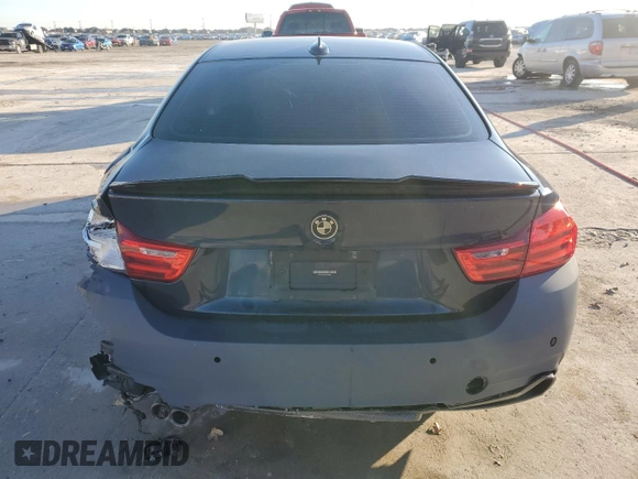 2014 BMW 4 Series 428i with VIN WBA3N7C58EK222051, listed as a Copart auction lot 88150695 with 91,830 mi miles and Salvage Title. Bid and sale history available at DreamBid. Image 6.