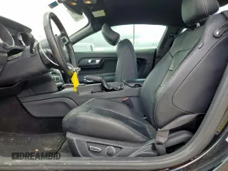 2015 Ford Mustang EcoBoost with VIN 1FA6P8TH8F5408060, listed as a Copart auction lot 62118585 with 76,913 mi miles and Salvage title. Bid and sale history available at DreamBid. Image 7.