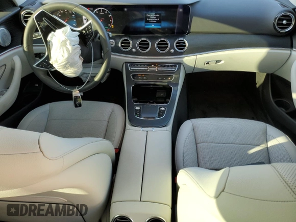 2023 Mercedes-Benz E 450 with VIN W1KZF5KB3PB151016, listed as a Copart auction lot 44630245 with 14,463 mi miles and Salvage Title. Bid and sale history available at DreamBid. Image 8.
