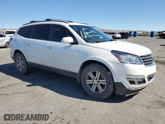 2017 Chevrolet Traverse LT with VIN 1GNKRGKD8HJ123761, listed as a Copart auction lot 49299165 with 321,537 mi miles and Salvage Title. Bid and sale history available at DreamBid. Image 4.