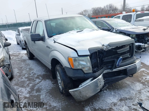 2014 Ford F-150 XL with VIN 1FTEX1EM2EFC66630, listed as a IAAI auction lot 41621780 with 169,624 mi miles and . Bid and sale history available at carsss.com. Image 1.