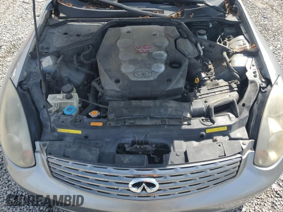 2004 Infiniti G35 Coupe w/Leather with VIN JNKCV54E74M821773, listed as a Copart auction lot 51452525 with 199,164 mi miles and Salvage Title. Bid and sale history available at carsss.com. Image 11.
