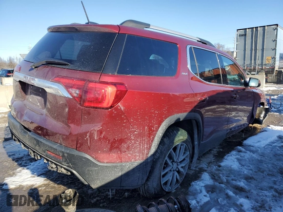 2017 GMC Acadia SLE with VIN 1GKKNLLA4HZ239255, listed as a Copart auction lot 45022085 with 40,296 mi miles and Salvage Title. Bid and sale history available at carsss.com. Image 3.
