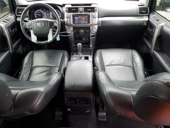 2017 Toyota 4Runner SR5 with VIN JTEZU5JR4H5162147, listed as a Copart auction lot 79266064 with 121,766 mi miles and Salvage Title. Bid and sale history available at carsss.com. Image 8.