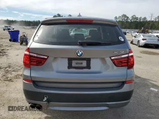 2014 BMW X3 xDrive28i with VIN 5UXWX9C51E0D10278, listed as a Copart auction lot 45885535 with 110,741 mi miles and Salvage Title. Bid and sale history available at DreamBid. Image 6.