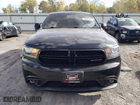 2014 Dodge Durango R/T with VIN 1C4SDJCT2EC326963, listed as a Copart auction lot 74895504 with 92,263 mi miles and Salvage title. Bid and sale history available at DreamBid. Image 5.