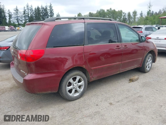 2006 Toyota Sienna LE with VIN 5TDBA23C16S059829, listed as a IAAI auction lot 42262500 with 250,765 mi miles and . Bid and sale history available at DreamBid. Image 4.