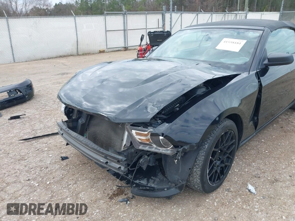 2012 Ford Mustang V6 with VIN 1ZVBP8EM2C5286789, listed as a IAAI auction lot 41558181 with 162,287 mi miles and . Bid and sale history available at carsss.com. Image 19.