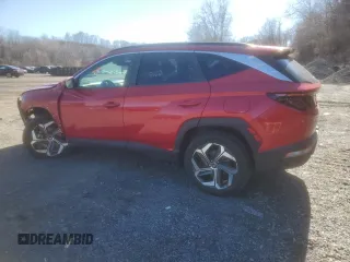 2022 Hyundai Tucson SEL with VIN 5NMJCCAE1NH014262, listed as a Copart auction lot 49168345 with 48,383 mi miles and Salvage Title. Bid and sale history available at DreamBid. Image 2.