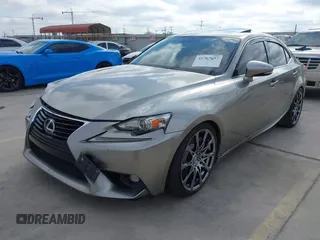 2015 Lexus IS 250 with VIN JTHBF1D27F5050784, listed as a IAAI auction lot 41767657 with 156,349 mi miles. Bid and sale history available at carsss.com. Image 17.
