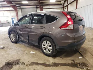 2013 Honda CR-V EX-L with VIN 5J6RM4H70DL067846, listed as a Copart auction lot 52144845 with 112,599 mi miles and Salvage Title. Bid and sale history available at carsss.com. Image 2.