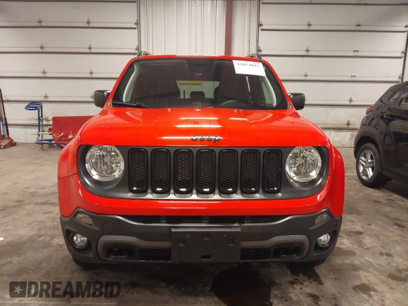 2018 Jeep Renegade Sport with VIN ZACCJBABXJPH67405, listed as a IAAI auction lot 42074017 with 23,136 mi miles and . Bid and sale history available at DreamBid. Image 12.