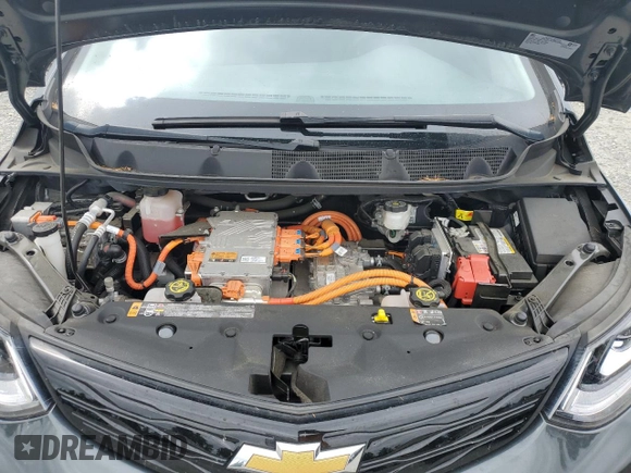 2020 Chevrolet Bolt EV LT with VIN 1G1FY6S00L4146035, listed as a Copart auction lot 58869365 with 102,370 mi miles and Salvage title. Bid and sale history available at DreamBid. Image 11.