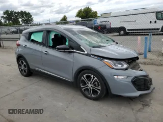2020 Chevrolet Bolt EV Premier with VIN 1G1FZ6S03L4141473, listed as a Copart auction lot 54556515 with Not provided miles and Salvage title. Bid and sale history available at DreamBid. Image 4.