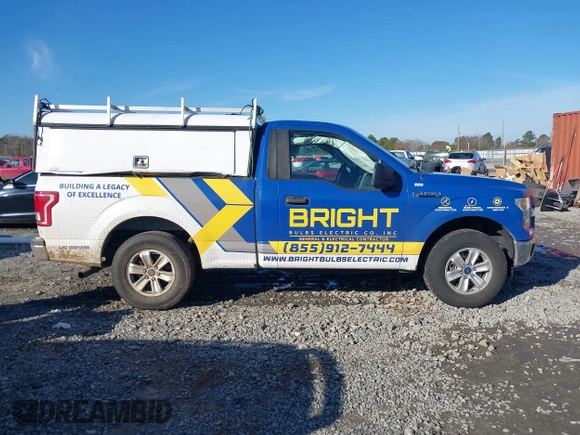 2017 Ford F-150 XL with VIN 1FTMF1CP8HFA95169, listed as a IAAI auction lot 41425463 with 104,619 mi miles. Bid and sale history available at carsss.com. Image 13.