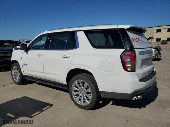 2023 Chevrolet Tahoe Premier with VIN 1GNSKSKD3PR144704, listed as a Copart auction lot 50347615 with 48,937 mi miles and Salvage Title. Bid and sale history available at carsss.com. Image 2.