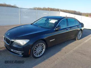 2013 BMW 7 Series 750Li xDrive with VIN WBAYF8C53DD140448, listed as a IAAI auction lot 41933840 with 119,013 mi miles. Bid and sale history available at carsss.com. Image 17.