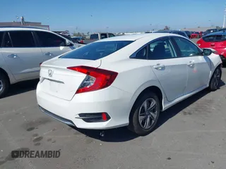 2020 Honda Civic LX z VIN 19XFC2F67LE212561, wystawiony jako IAAI lot #42272481 z przebiegiem 50 681 mil mil oraz . Historia ofert i sprzedaży dostępna na DreamBid. Obrazek 4.