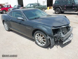 2013 Chevrolet Camaro LS with VIN 2G1FA1E34D9174206, listed as a IAAI auction lot 42115545 with 105,381 mi miles. Bid and sale history available at carsss.com. Image 1.