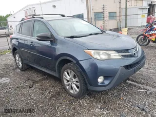 2014 Toyota RAV4 Limited with VIN 2T3DFREV7EW151011, listed as a IAAI auction lot 42111161 with 257,798 mi miles. Bid and sale history available at carsss.com. Image 1.