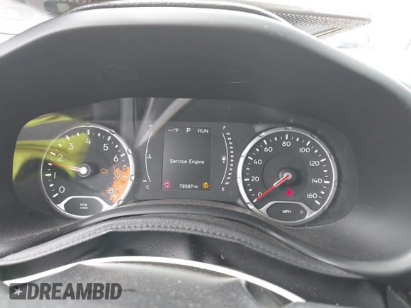 2017 Jeep Renegade Latitude with VIN ZACCJABB9HPF07564, listed as a IAAI auction lot 42491504 with 79,597 mi miles and . Bid and sale history available at DreamBid. Image 7.