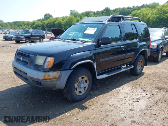 2001 Nissan Xterra XE with VIN 5N1ED28Y81C592808, listed as a IAAI auction lot 42674795 with 185,982 mi miles and . Bid and sale history available at DreamBid. Image 2.