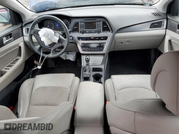 2015 Hyundai Sonata Sport with VIN 5NPE34AF8FH243834, listed as a Copart auction lot 48398125 with 108,535 mi miles and Salvage title. Bid and sale history available at DreamBid. Image 8.