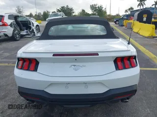 2025 Ford Mustang EcoBoost with VIN 1FAGP8UH2S5105708, listed as a IAAI auction lot 41907655 with 342 mi miles. Bid and sale history available at carsss.com. Image 16.