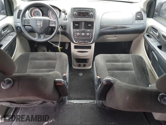 2015 Dodge Grand Caravan SE with VIN 2C4RDGBGXFR744203, listed as a Copart auction lot 54791795 with 216,594 mi miles and Clean Title. Bid and sale history available at DreamBid. Image 8.