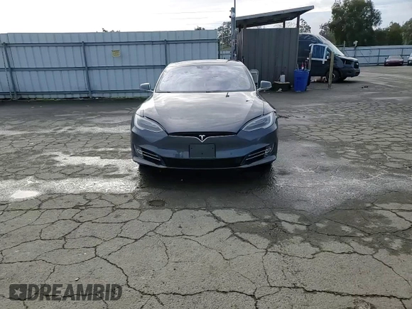 2016 Tesla Model S 70 with VIN 5YJSA1E10GF147377, listed as a Copart auction lot 86799084 with 93,805 mi miles and Salvage Title. Bid and sale history available at DreamBid. Image 12.
