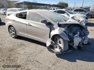 2011 Hyundai Elantra GLS PZEV with VIN 5NPDH4AE1BH023014, listed as a Copart auction lot 86907374 with 188,763 mi miles and Salvage Title. Bid and sale history available at carsss.com. Image 4.