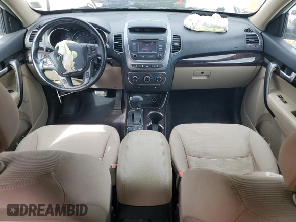 2015 Kia Sorento LX with VIN 5XYKT3A68FG595316, listed as a Copart auction lot 44363615 with 192,193 mi miles and Salvage Title. Bid and sale history available at DreamBid. Image 8.