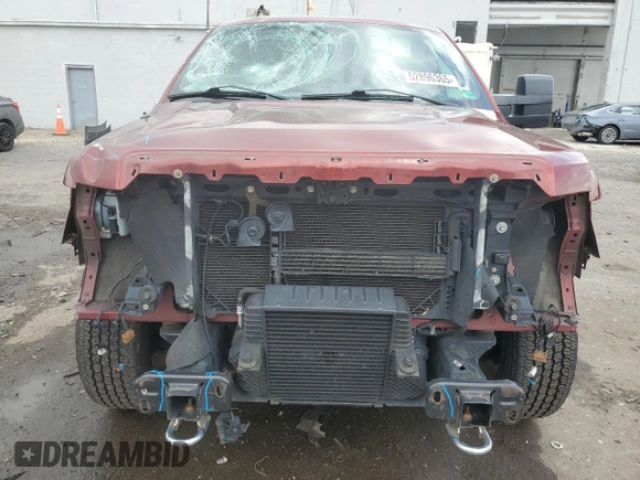 2014 Ford F-150 XL with VIN 1FTFX1ET4EKF02567, listed as a Copart auction lot 52896365 with 140,873 mi miles and Salvage Title. Bid and sale history available at carsss.com. Image 5.