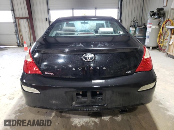 2007 Toyota Solara SE with VIN 4T1CE30PX7U754499, listed as a Copart auction lot 58711125 with 166,200 mi miles and Salvage title. Bid and sale history available at DreamBid. Image 6.