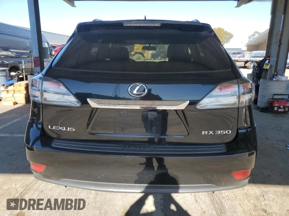 2010 Lexus RX 350 with VIN JTJZK1BA4A2000728, listed as a Copart auction lot 50377755 with 181,137 mi miles and Salvage title. Bid and sale history available at DreamBid. Image 6.