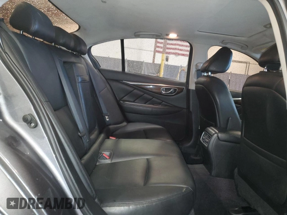 2019 Infiniti Q50 Luxe with VIN JN1EV7AP4KM519630, listed as a Copart auction lot 51926895 with 92,947 mi miles and Salvage title. Bid and sale history available at DreamBid. Image 10.