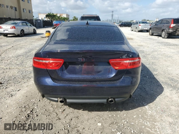 2018 Jaguar XE 25t Prestige with VIN SAJAK4FX9JCP35118, listed as a Copart auction lot 79021784 with 46,986 mi miles and Non Repairable. Bid and sale history available at carsss.com. Image 6.