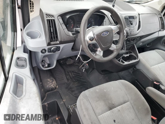 2015 Ford Transit Cargo with VIN 1FTNR1ZM5FKA47125, listed as a Copart auction lot 53737864 with 199,125 mi miles and Salvage Title. Bid and sale history available at DreamBid. Image 8.
