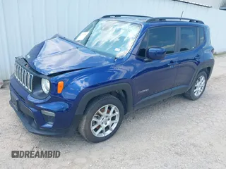 2021 Jeep Renegade Latitude with VIN ZACNJCBB8MPM36868, listed as a IAAI auction lot 42123253 with 52,760 mi miles and . Bid and sale history available at DreamBid. Image 2.
