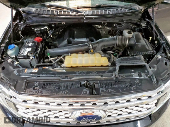 2018 Ford Expedition Platinum with VIN 1FMJU1MT3JEA17670, listed as a Copart auction lot 58159755 with 191,773 mi miles and Clean title. Bid and sale history available at DreamBid. Image 12.