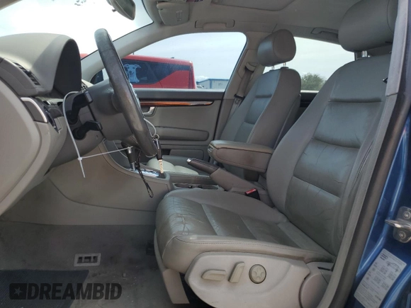 2005 Audi A4 2.0T with VIN WAUDF68E15A444540, listed as a Copart auction lot 73312214 with 180,183 mi miles and Salvage Title. Bid and sale history available at carsss.com. Image 7.