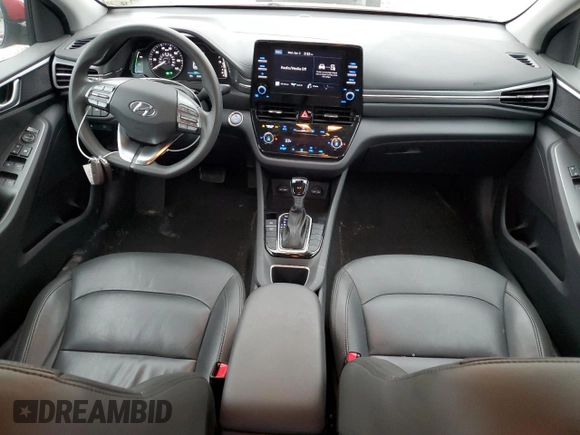 2022 Hyundai Ioniq Blue with VIN KMHC65LC0NU279881, listed as a Copart auction lot 51568455 with 34,248 mi miles and Salvage Title. Bid and sale history available at DreamBid. Image 8.