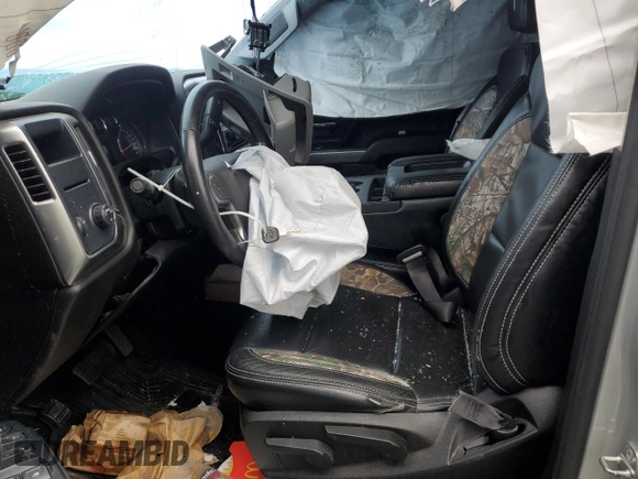 2018 Chevrolet Silverado 1500 LT with VIN 1GCRCREH0JZ158238, listed as a Copart auction lot 48698145 with Not Provided miles and Salvage Title. Bid and sale history available at DreamBid. Image 7.