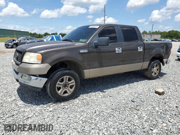 2005 Ford F-150 XLT with VIN 1FTRW12W05KD46817, listed as a Copart auction lot 60989615 with Not provided miles and Salvage title. Bid and sale history available at DreamBid. Image 1.